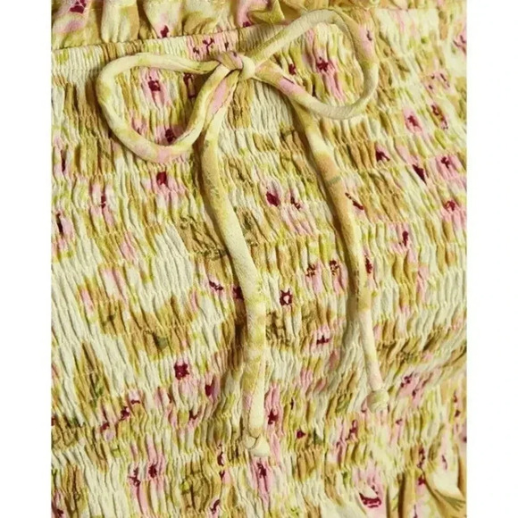 1112 NWT Faithful The Brand Isadora Puff Sleeve Crop Top Size US 2 - Picture 3 of 7